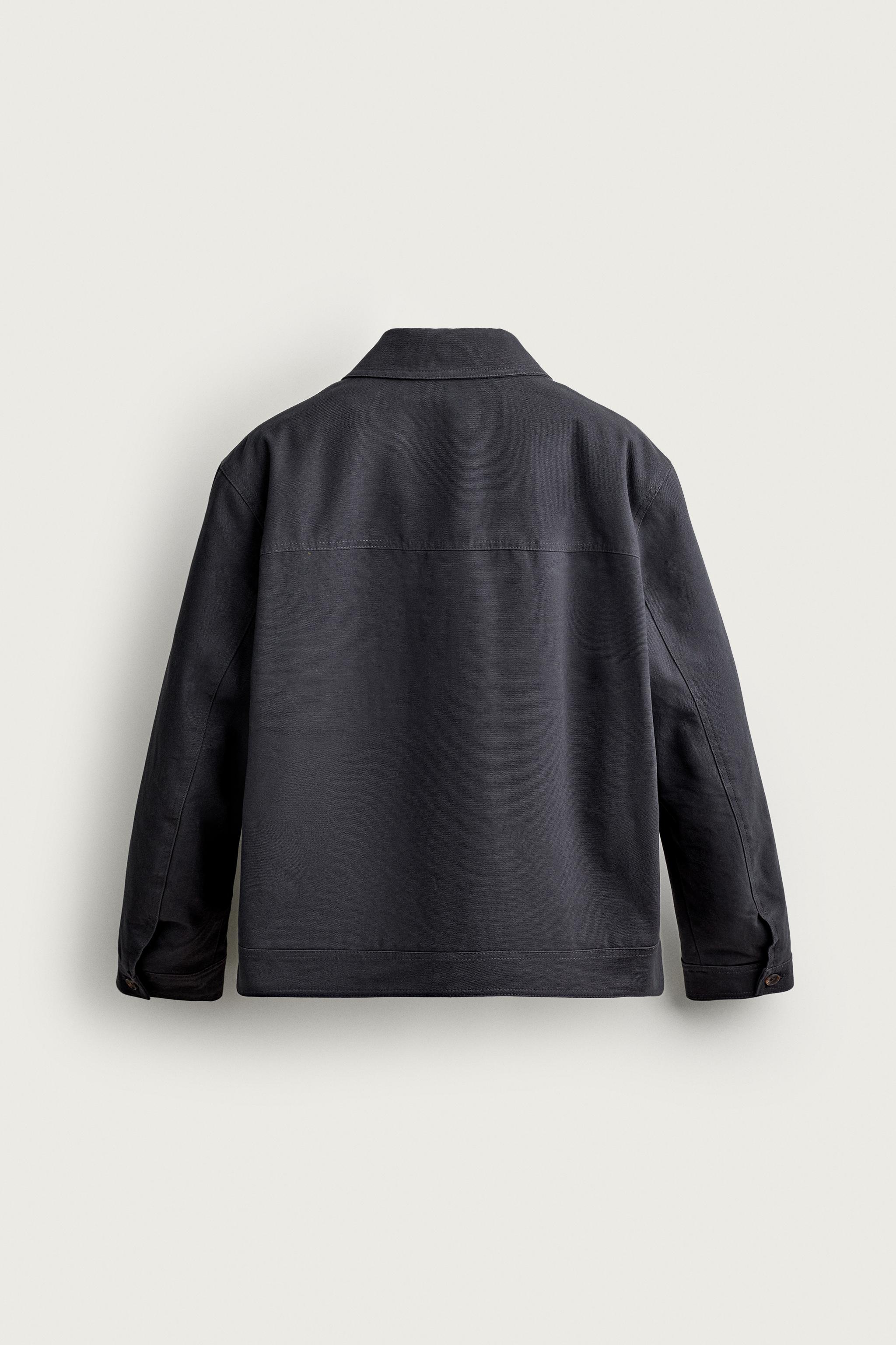 ZIP-UP PADDED OVERSHIRT